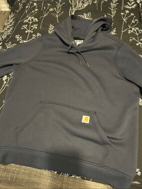 Carhartt women’s Navy Crewneck Hooded Sweatshirt
